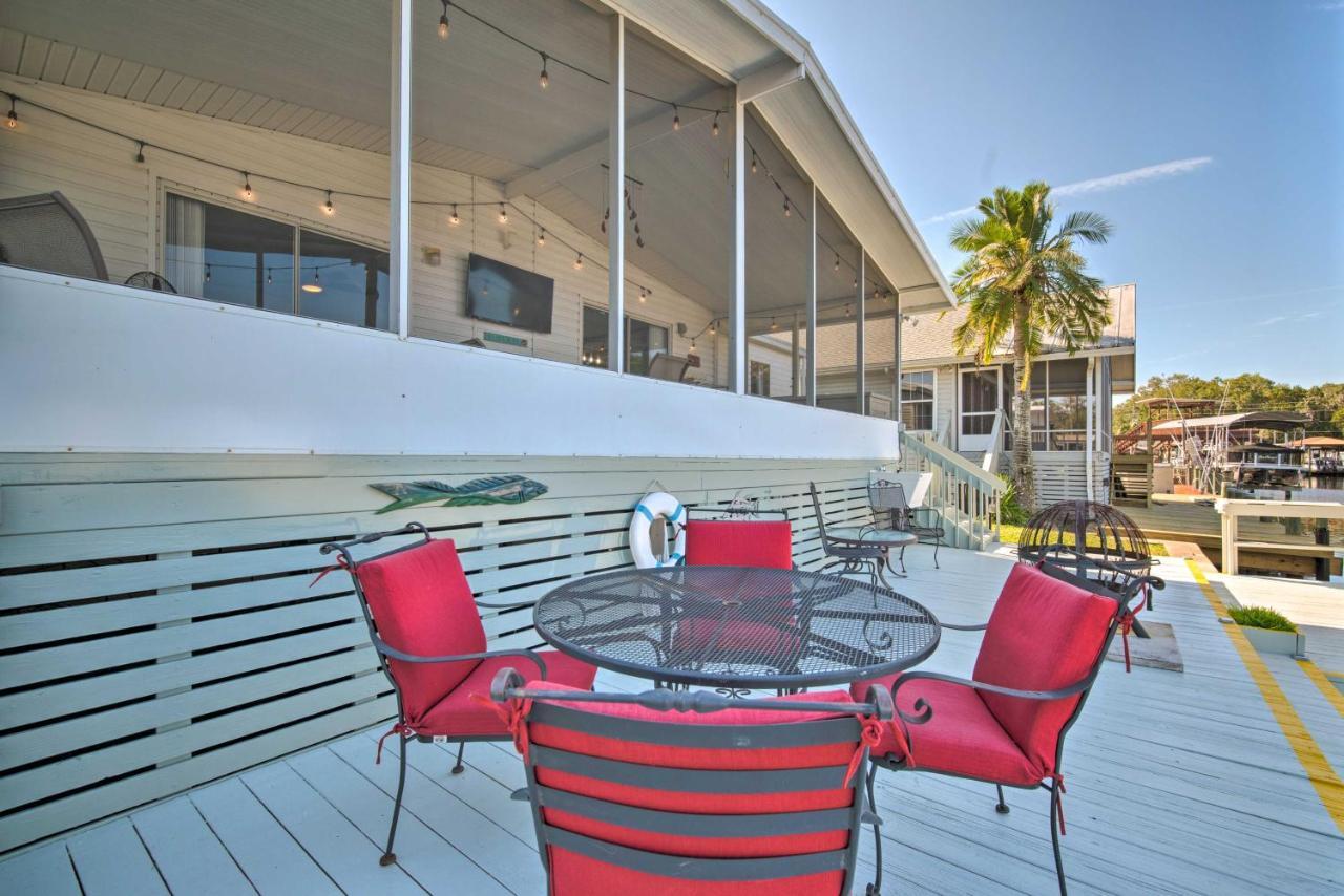 Retreat On The River With Boat Dock, Porch, And Grill! Homosassa Exterior foto